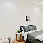Modern Cozy Stay Desk Fridge Microwave
